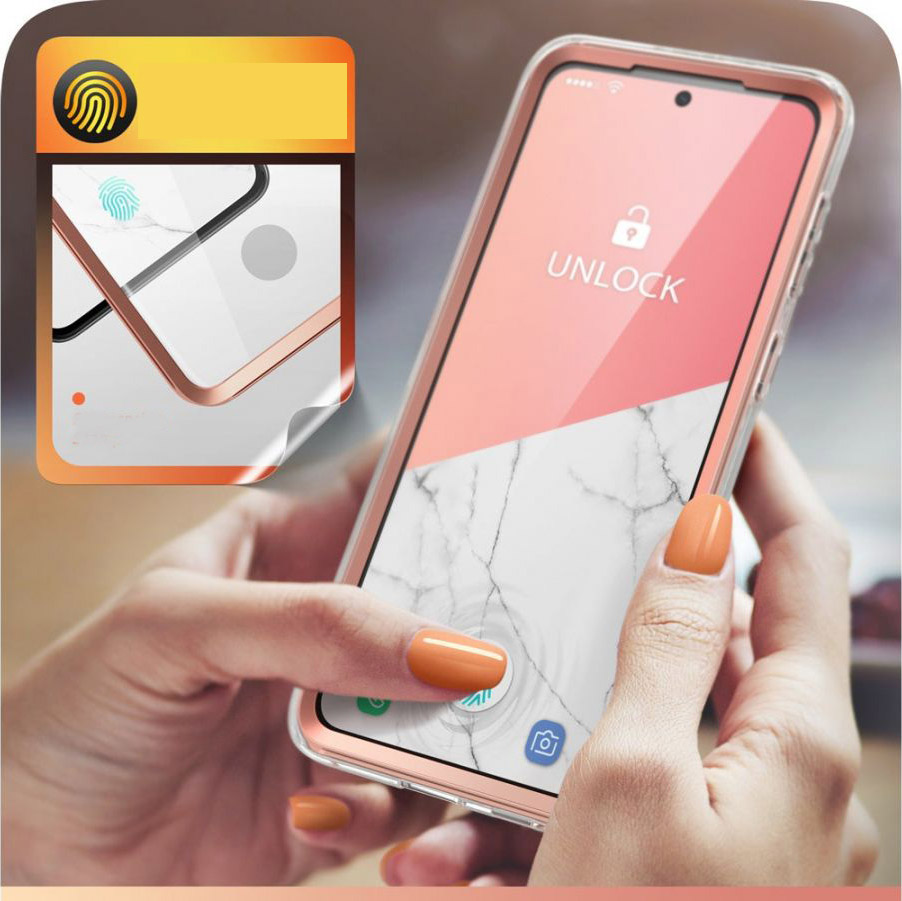 Etui pancerne (z wbudowana osłoną ekranu) Supcase i-Blason Cosmo do Galaxy S21 FE 5G.
